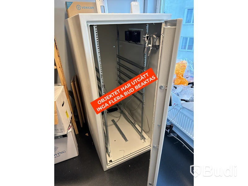 Kassaskåp för servrar