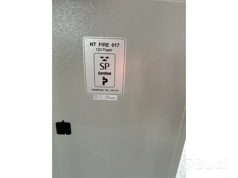 Brandklassat kassaskåp