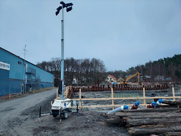 Generac mobil belysnings mast 