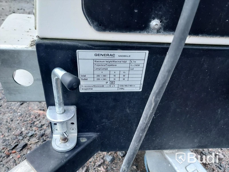 Generac mobil belysnings mast