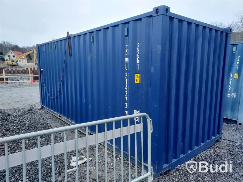 Container 20 fot, isolerad samt el och värme