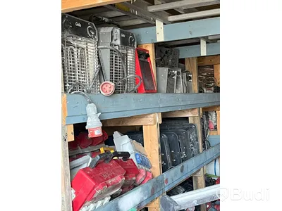 Container 20 fot full med elcentraler, kablar, stegar, mm