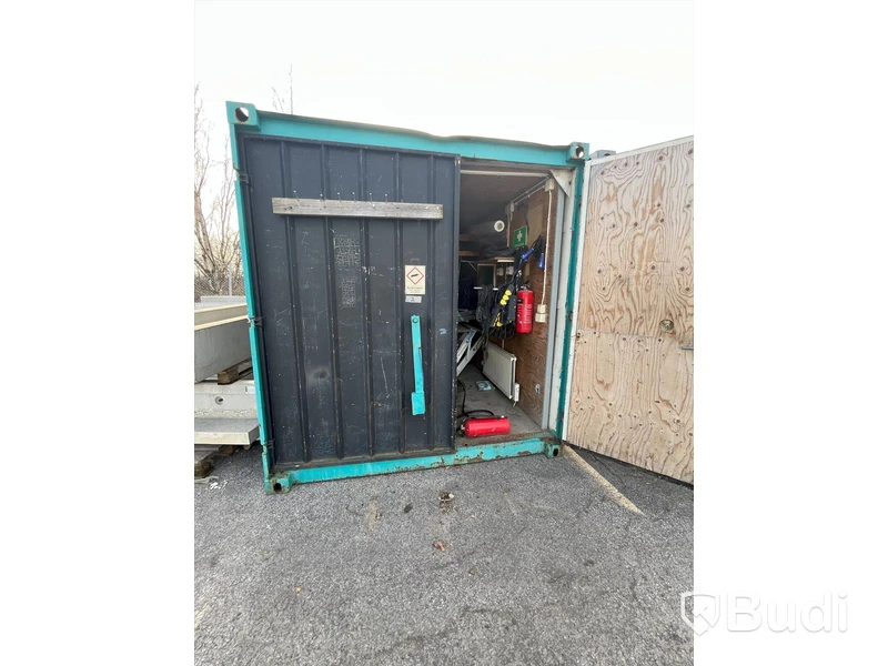 Container 20 fot full med elcentraler, kablar, stegar, mm