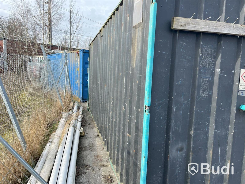 Container 20 fot full med elcentraler, kablar, stegar, mm