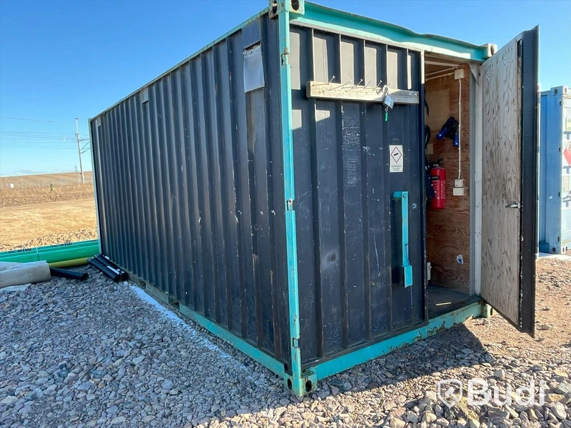 Container 20 fot full med elcentraler, kablar, stegar, mm