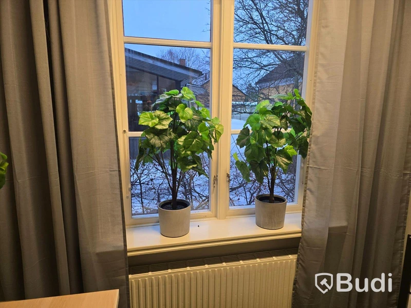 Helt kontor med kontorsplatser, matsalsmöbel, kaffemaskin, mm