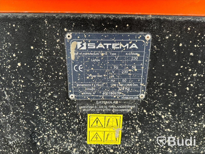 Belysningsmast, Satema X-CHAIN