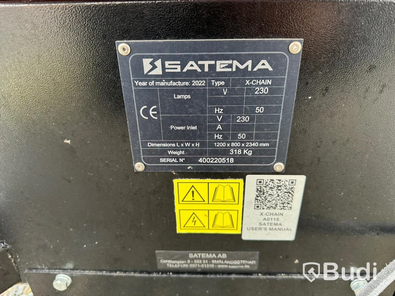 Belysningsmast, Satema X-CHAIN