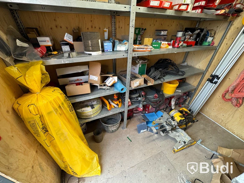 Container, 10 fot inklusive innehåll