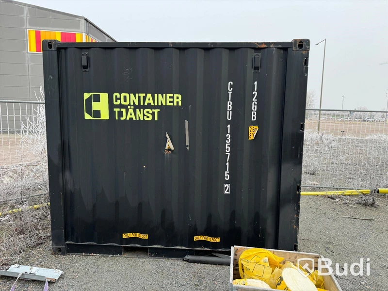 Container, 10 fot inklusive innehåll