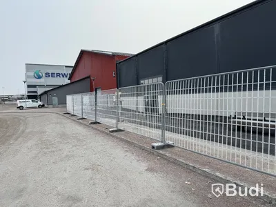 Parti med byggstaket