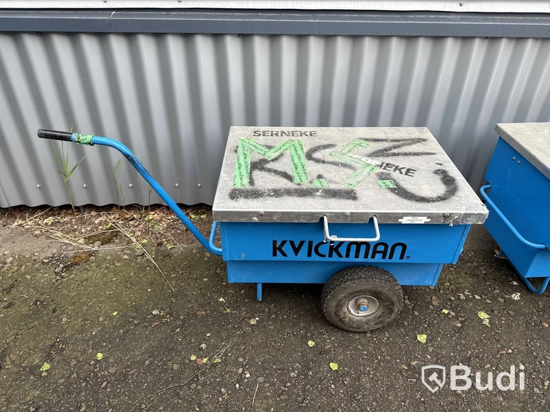 2 st verktygsvagnar Kvickman