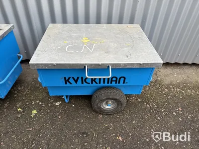 2 st verktygsvagnar Kvickman