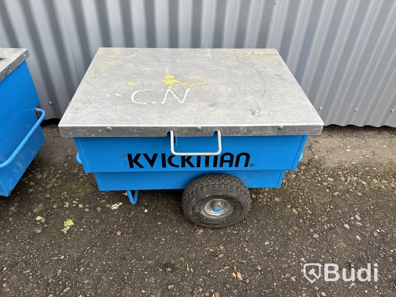 2 st verktygsvagnar Kvickman