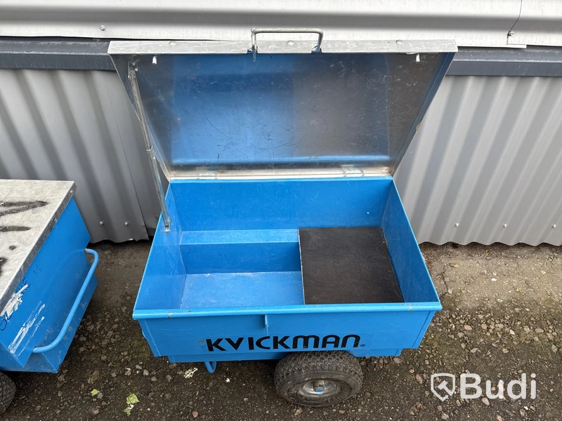 2 st verktygsvagnar Kvickman