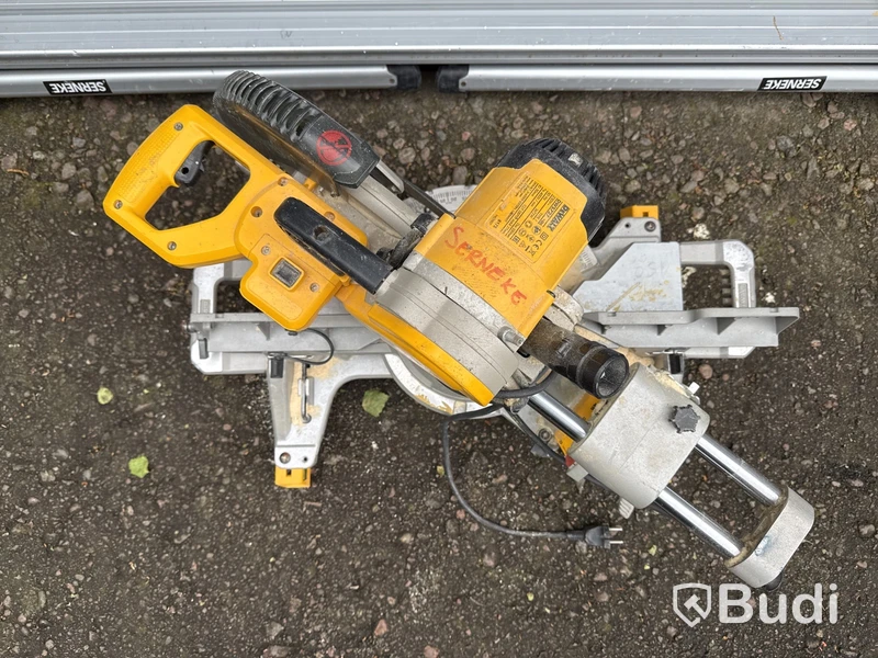 Kap- & gersåg Dewalt DWS727 & sågbänk DE7023