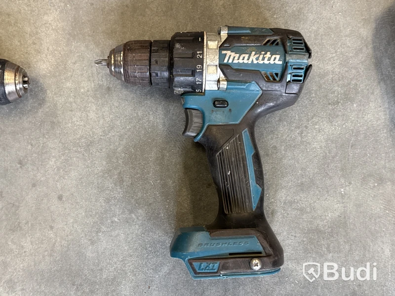 5 st batterimaskiner Makita
