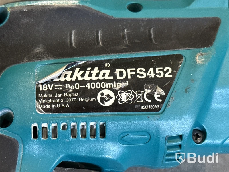 5 st batterimaskiner Makita