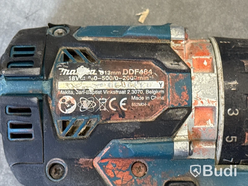 5 st batterimaskiner Makita