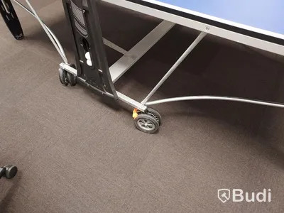 Bordtennisbord, pingisbord mobilt på hjul