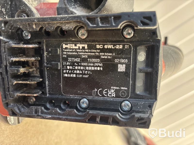 4 st batterimaskiner Hilti