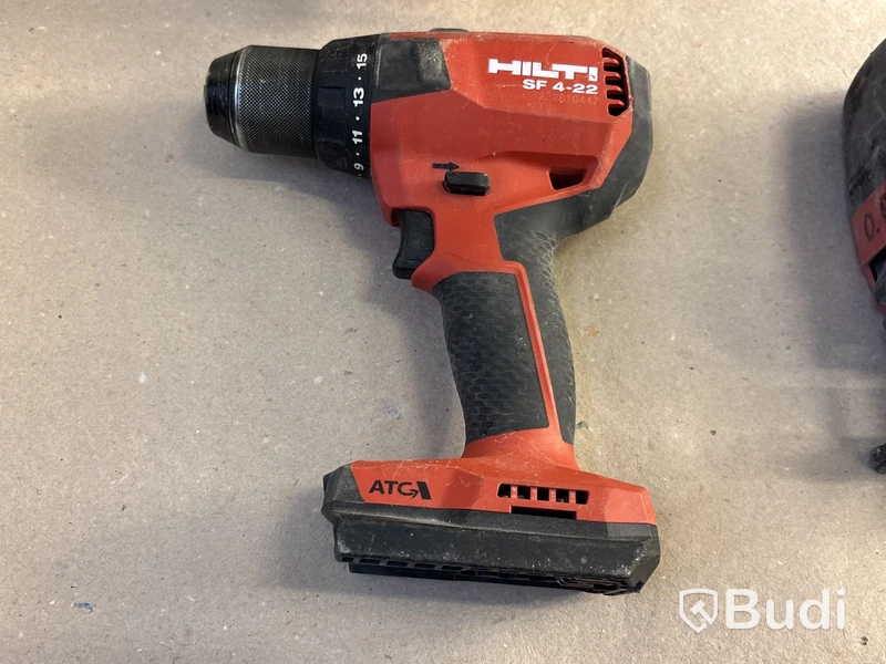 4 st batterimaskiner Hilti
