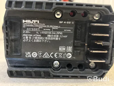 4 st batterimaskiner Hilti