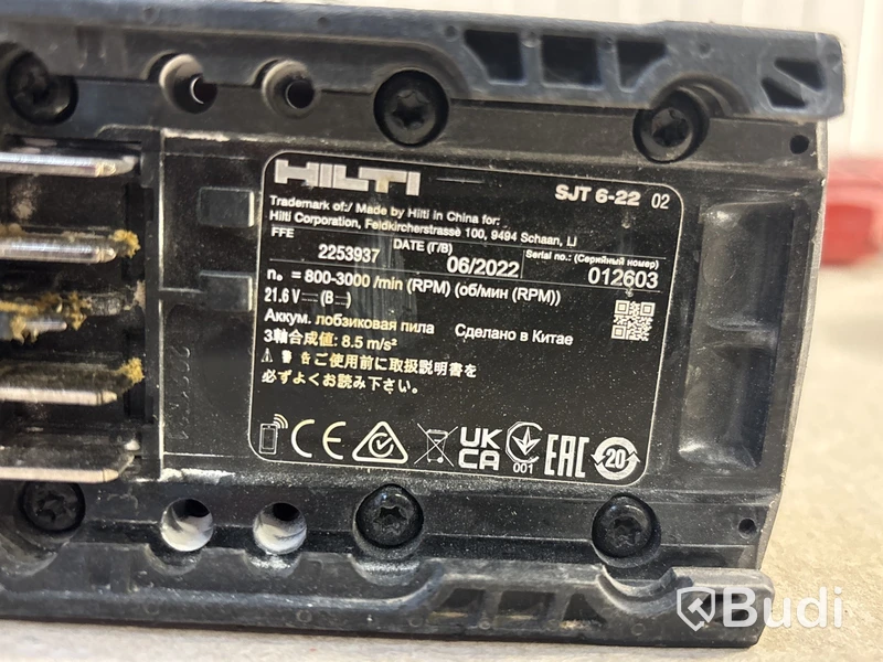 4 st batterimaskiner Hilti