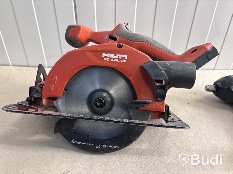 4 st batterimaskiner Hilti