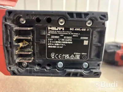 4 st batterimaskiner Hilti
