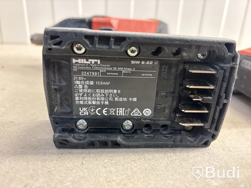 4 st batterimaskiner Hilti