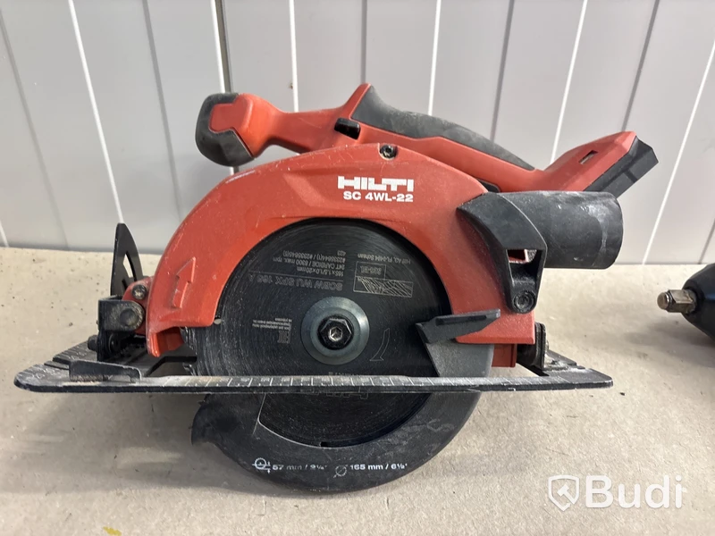 4 st batterimaskiner Hilti