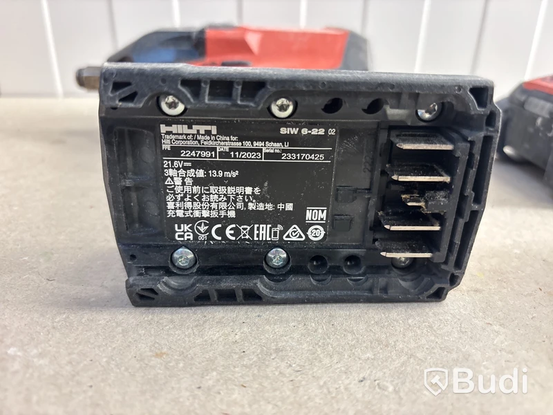 4 st batterimaskiner Hilti