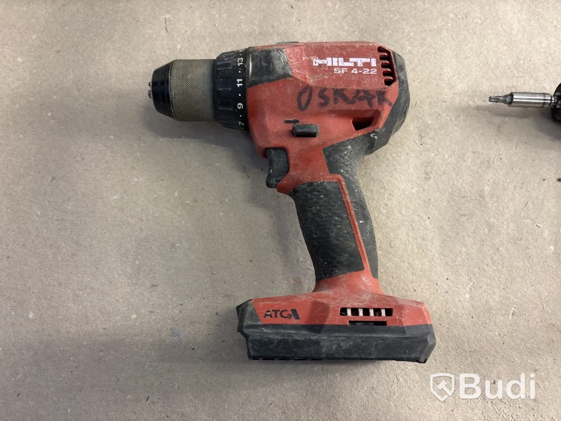 4 st batterimaskiner Hilti