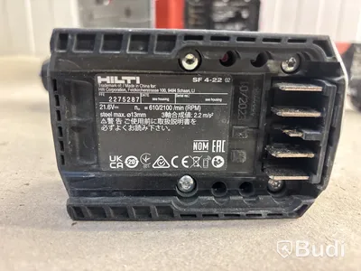 4 st batterimaskiner Hilti