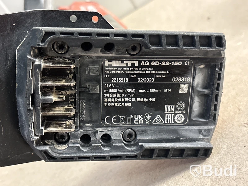 3 st batterimaskiner Hilti