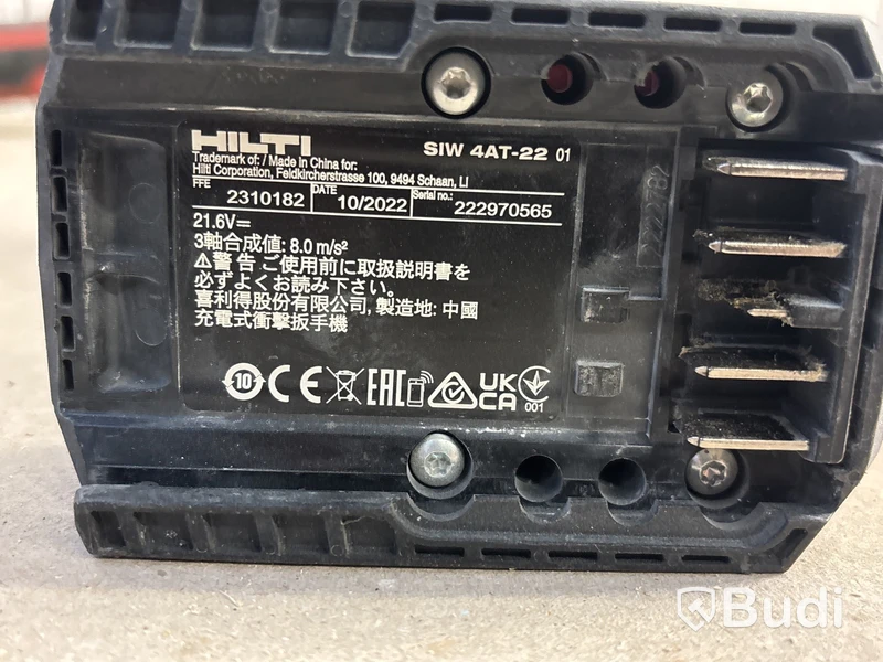 3 st batterimaskiner Hilti