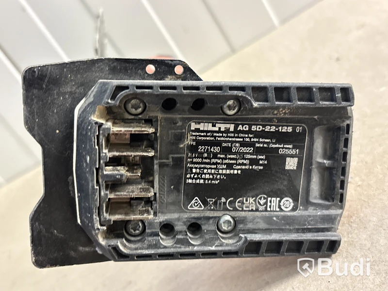 3 st batterimaskiner Hilti