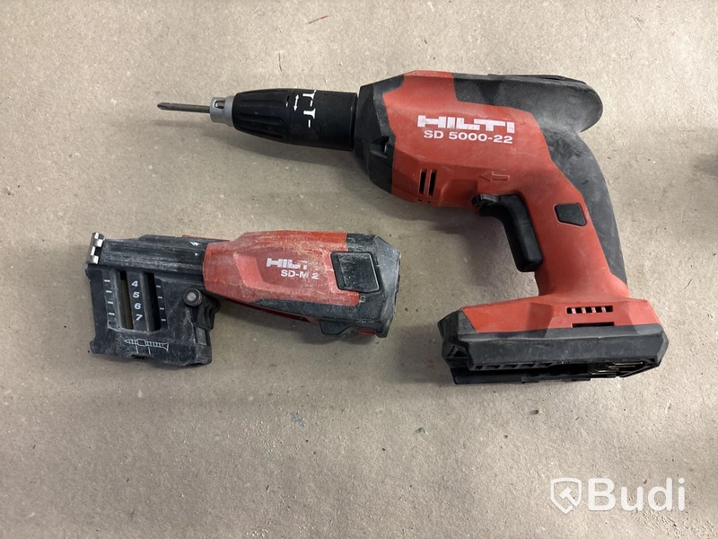 3 st batterimaskiner Hilti