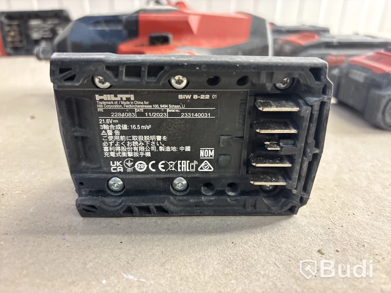3 st batterimaskiner Hilti