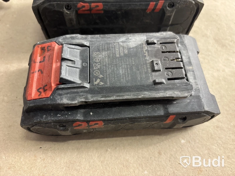 3 st batterimaskiner Hilti