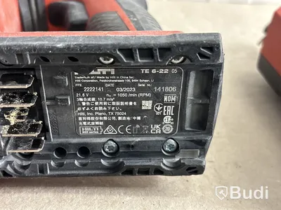 3 st batterimaskiner Hilti