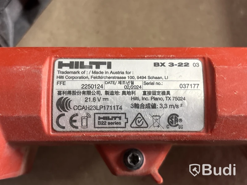 Betongspikpistol Hilti BX 3-22