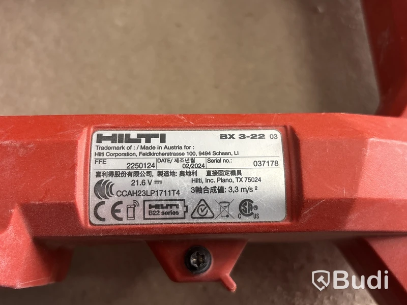 Betongspikpistol Hilti BX 3-22