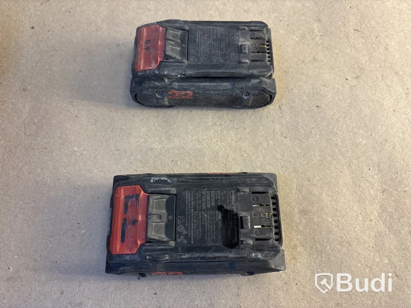 2 st lampor Hilti SL 4-22 med batterier