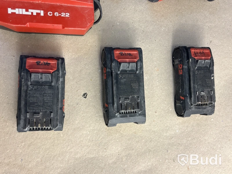 4 st batterimaskiner Hilti