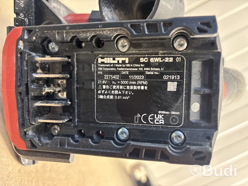 4 st batterimaskiner Hilti