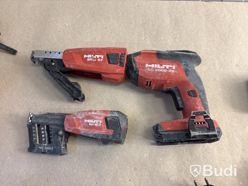 4 st batterimaskiner Hilti
