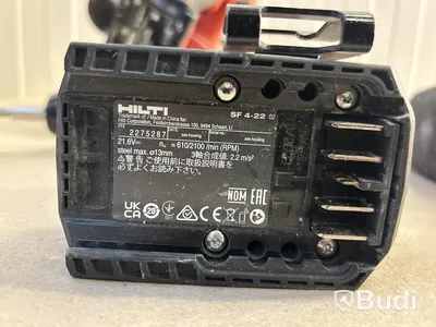 4 st batterimaskiner Hilti