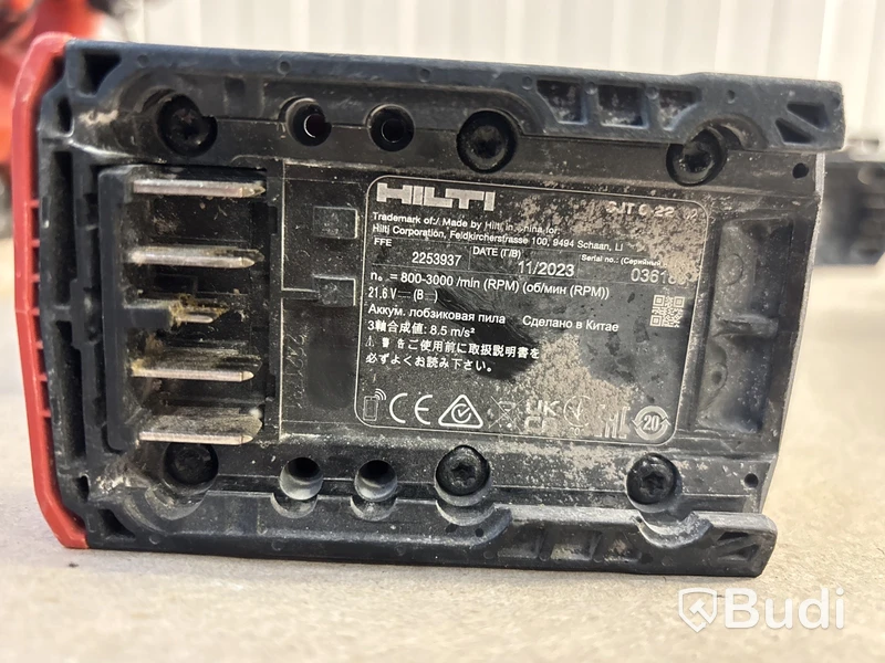 4 st batterimaskiner Hilti